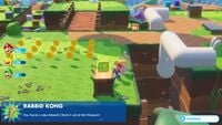 Mario and the gang find a chest in Ancient Gardens