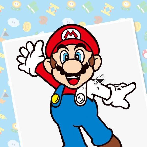 File:Mario Paint by Number Coloring Activity preview.jpg