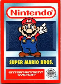 One of the Nintendo Collector Cards