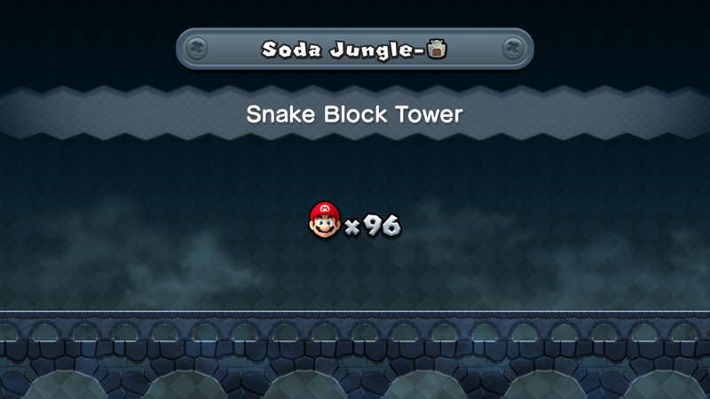 File:NSMBU Snake Block Tower Title Screen.png