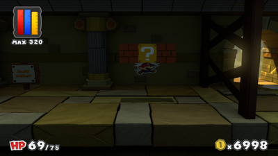Location of the 22nd hidden block in Paper Mario: Color Splash, revealed.