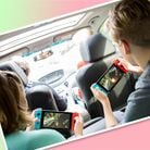 Thumbnail of Spring Break Quiz: Which Nintendo Switch Game Location is best?, showing two people playing Mario Kart 8 Deluxe