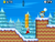 Mario hitting a Platform Block in World 5-1.
