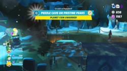 The Puzzle Cave on Pristine Peaks Side Quest in Mario + Rabbids Sparks of Hope