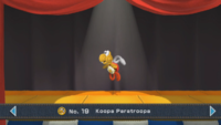 A Koopa Paratroopa in Scrapbook Theater