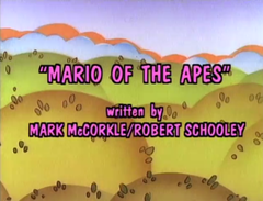 Mario of the Apes - Super Mario Wiki, the Mario encyclopedia