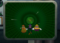 The end of Mario Matrix in Mario Party 8