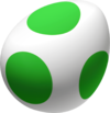 Artwork of a Yoshi egg on a tilt. It is unknown whether this artwork was released with a certain game or not.