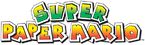 Early logo for Super Paper Mario.