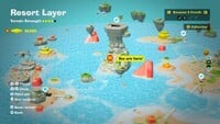 Map location of Saga of the Exploritone, Verse 14 in Donkey Kong Bananza