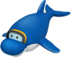Dolphin from Dr. Mario World