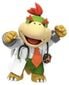 Artwork of Dr. Bowser Jr. from Dr. Mario World.
