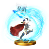 Great Aether trophy from Super Smash Bros. for Wii U