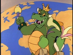 King Koopa assigning Hip to North America.