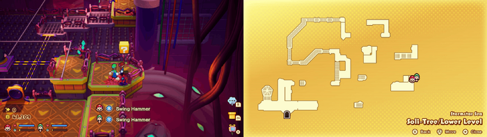 Block 34 in the Soli-Tree from Mario & Luigi: Brothership