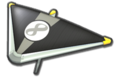 Thumbnail of Black Mii's Super Glider (with 8 icon), in Mario Kart 8.