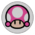 Toadette's emblem from Mario Kart Tour