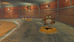 An obstacle spawned by Kamek in Mario Kart World