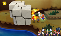 The Trio Hammer in Mario & Luigi: Paper Jam.