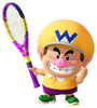 Artwork of Baby Wario from Mario Tennis Fever