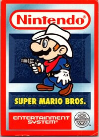 One of the Nintendo Collector Cards