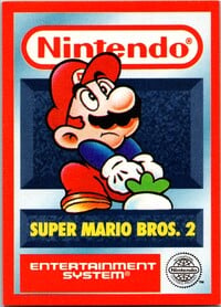 One of the Nintendo Collector Cards