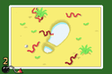 Thumbnail for "Worm Squirm" from WarioWare, Inc.: Mega Microgame$! used for Nintendo Music