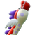 Profile of a red Dragoneel from New Super Mario Bros. U. Narrowed for table displays.