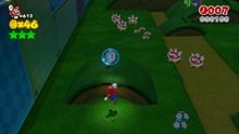 Night Falls on Really Rolling Hills level of Super Mario 3D World