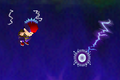 Ness uses his PK Thunder move in Super Smash Bros.
