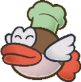 Chef Shimi from Paper Mario: The Thousand-Year Door.