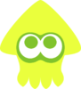 Inkling icon sticker for the Splatoon 3 trophy in the Trophy Creator application