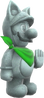 Model of Statue Luigi from Super Mario 3D Land.