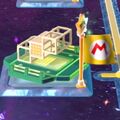 Screenshot of the level icon of Blast Block Skyway in Super Mario 3D World