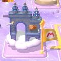 Screenshot of the level icon of Tricky Trapeze Theater in Super Mario 3D World
