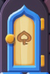 A blue Key Door in Super Mario Bros. Wonder