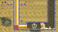 The fourth Wonder Token in the level Search Party Puzzling Park in Super Mario Bros. Wonder