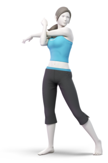 Wii Fit Trainer from Super Smash Bros. Ultimate