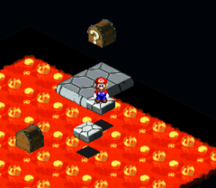 Fourteenth Treasure in Bowser's Keep of Super Mario RPG: Legend of the Seven Stars.
