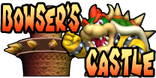 The logo for Bowser's Castle, from Mario Kart Double Dash!!.