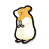 The icon for the Cluck-A-Pop prize "Unique Hamster".