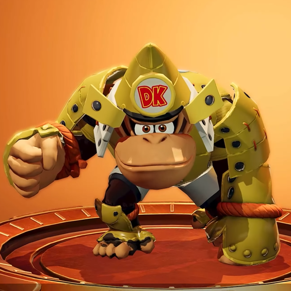 File:Donkey Kong (Bushido Gear) - Mario Strikers Battle League.png
