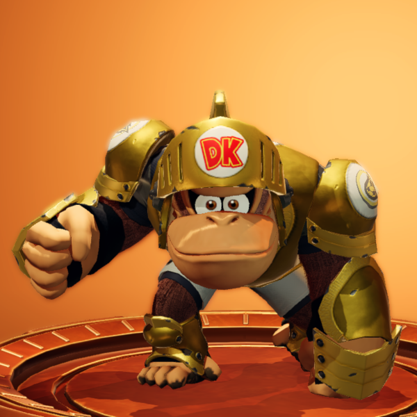 File:Donkey Kong (Knight Gear) - Mario Strikers Battle League.png