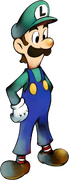 Artwork of Luigi from Mario & Luigi: Superstar Saga