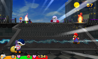 A screenshot of Mario & Luigi: Paper Jam.