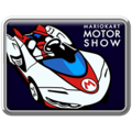 A Mario Kart Motor Show badge