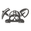 A sticker from Mario Kart World