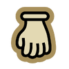 A sticker from Mario Kart World