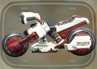 The Famicom-colored R.O.B. H.O.G. from Mario Kart World