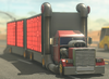 A cargo truck seen in Mario Kart World